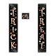 10XHalloween Banner Hanging Decorations Trick or Treat Porch Sign Front Door