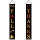 10XThanksgiving Porch Decorations Autumn Harvest Front Door Hanging Curtain