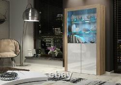 170cm Cabinet Sideboard I High Gloss/Matt Doors I Cupboard Display I Free LED