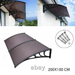80x40 Door Canopy Awning Shelter Front Back Porch Outdoor Shade Patio Roof
