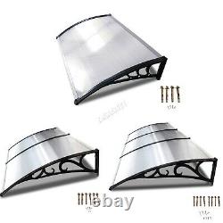 BIRCHTREE Door Canopy Front Back Awning Porch Sun Shade Shelter Patio Rain Cover
