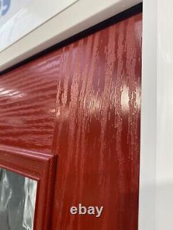 Composite Front Entrance Door Grp Red External Exterior Wood Grain Double Glazed