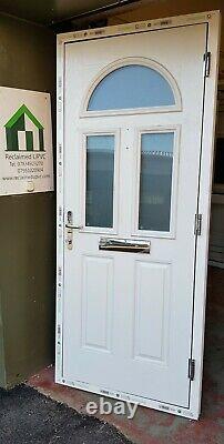 Composite door Blue teal porch Mancave garden room pvc 916x2120 (6468)