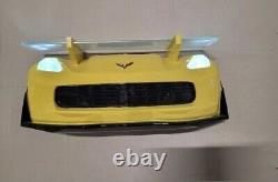 Corvette Light Up Car Shelf Yellow Front Brand New! Kids Shelf Man Cave