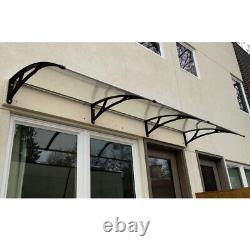 Door Awning Canopy Front Window Shade for Porch Patio 120cm 270cm Length