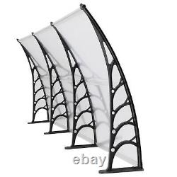Door Canopy Awning Rain CoverShelter Front Back Outdoor Porch Patio Window Roof