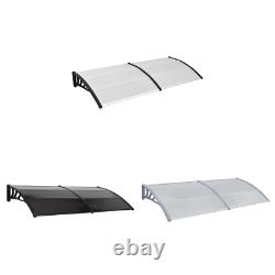 Door Canopy Awning Shelter Front Back Porch Outdoor Shade Patio Roof Rain Cover