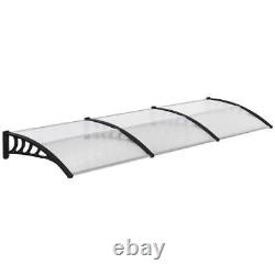 Door Canopy Awning Shelter Front Back Porch Outdoor Shade Patio Roof Rain Cover