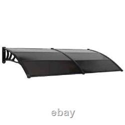 Door Canopy Awning Shelter Front Back Porch Outdoor Shade Patio Roof Rain Cover