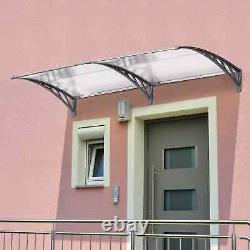 Door Canopy Awning Shelter Front Back Porch Outdoor Shade Patio Roof rain cover