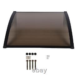 Door Canopy Awning Shelter Outdoor Porch Patio Front Back Window Roof Rain Cover