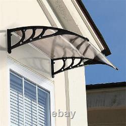 Door Canopy Awning Shelter Outdoor Porch Patio Front Back Window Roof Rain Cover