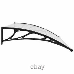Door Canopy Awning Shelter Porch Patio Front Back Window Roof Rain Cover 1.5x1m