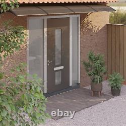 Door Canopy Patio Doorway Window Porch Awning Rain Shelter Front Back E5I1