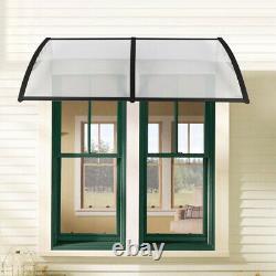 Door Window Canopy Awning Porch Front Shade Sun Shelter Outdoor Rain Cover Roof