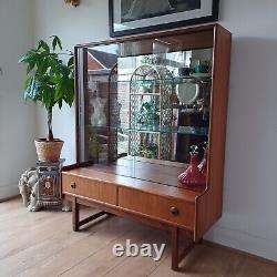 Drinks Cocktail Display China Cabinet Sideboard Vintage Retro Delivery Available