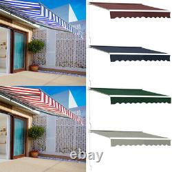 Durable Awning Door Canopy Window Front Back Porch Overhead Roof Cover