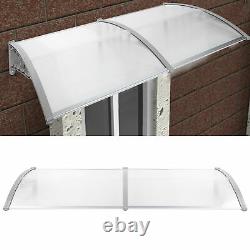 Durable Door Canopy Awning Front Back Patio Porch Sun Shade Shelter Rain Cover