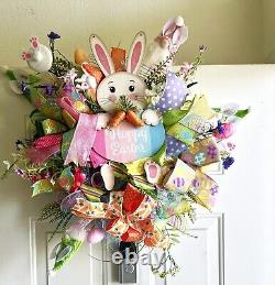 Easter Egg Wreath Home Door Porch Gift Decorations Spring Front Door Easter