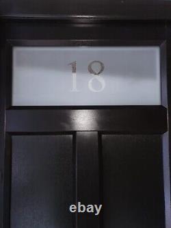 Evolution Jet Black on White Composite Door & Frame 900 x 2100mm PLEASE READ