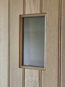 Exterior Front Door Stable Solid Oak Hardwood Door & Frame 828mm X 1900mm