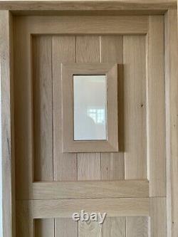 Exterior Front Door Stable Solid Oak Hardwood Door & Frame 828mm X 1900mm