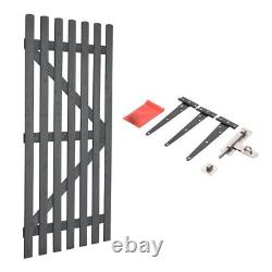 Flat/Arched Top Wooden Garden Gate Pedestrian Timber Entrance Gate Security Door