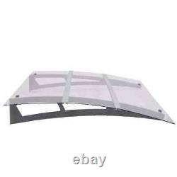 Front Back Door Canopy Porch Awning Rain Shelter Roof Outdoor Shade 120cm/150cm