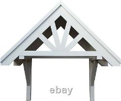 Front Door Apex Canopy Roof / Wooden Bespoke Porch / Timber Awning Shelter