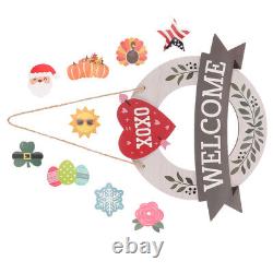 Front Door Welcome Sign Party Outdoor Wedding Hanging Porch Decor Welcome Sign