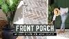 Front Porch Makeover 2021 Paint Front Door Mortar Wash Brick Diy Restoration Hardware Dupes U0026 More