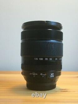 Fuji FUJINON XF 18-135mm F3.5-5.6 Zoom Lens + Hood + Front/back caps + Porch