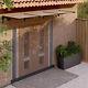 Gecheer Door Canopy Patio Rain Shelter Front Porch Canopy Doorway or Window A8C9