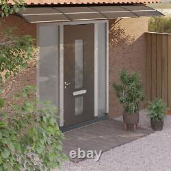 Gecheer Door Canopy Patio Rain Shelter Front Porch Canopy Doorway or Window B4I1