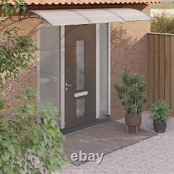 Gecheer Door Canopy Patio Rain Shelter Front Porch Canopy Doorway or Window Q3C0