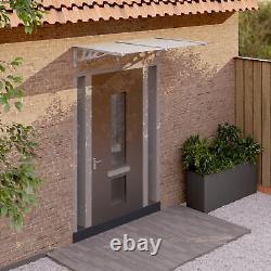 Gecheer Door Canopy Patio Rain Shelter Front Porch Canopy Doorway or Window Q5H3