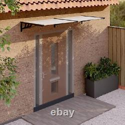 Gecheer Door Canopy Patio Rain Shelter Front Porch Canopy Doorway or Window Z4Q5