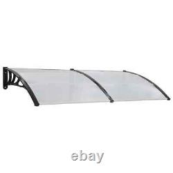 Gecheer Door Canopy Patio Rain Shelter Front Porch Canopy Doorway or Window Z7U1