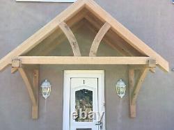 Hand Crafted Oak Porch Canopy (Fitting service available)