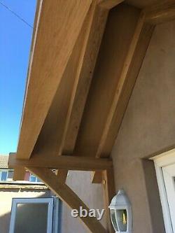 Hand Crafted Oak Porch Canopy (Fitting service available)