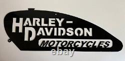 Harley Davidson Tank Metal Wall Art