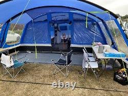 Hi Hear Oasis 8 Tent, Front Porch, Canopy, Carpet And Groundsheet Included