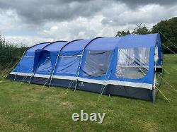 Hi Hear Oasis 8 Tent, Front Porch, Canopy, Carpet And Groundsheet Included