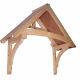 Ilfracombe -Timber Door Canopies- Wooden front door porch canopy gallows bracket