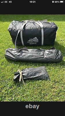 KHYAM ONTARIO 8 Man tent weather weave 5000 With Ground Sheet + Front Porch