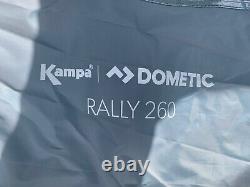 Kampa Dometic rally 260 caravan Aluminium front poled porch awning 2022 AW0002