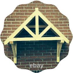 Kingsbridge -Timber Door Canopies-wooden front door porch canopy gallows bracket
