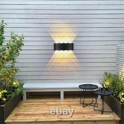 LED Wall Lamps Outdoor/Front-Doors Exterior Black Body Modern Minimalist Designs