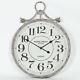 Large 78cm Pocket Watch Vintage Metal Wall Clock with Glass Front