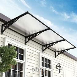 Large Door Canopy Awning Front Back Porch Patio Roof Rain Shelter Outdoor Shade